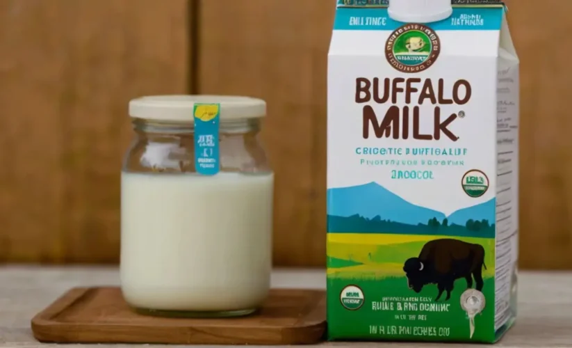 The WellHealthOrganic Buffalo Milk Tag