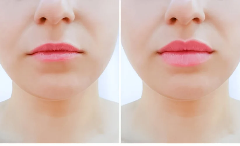 Lip Flip Before And After